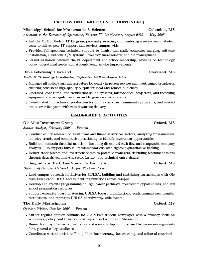 Résumé page 2