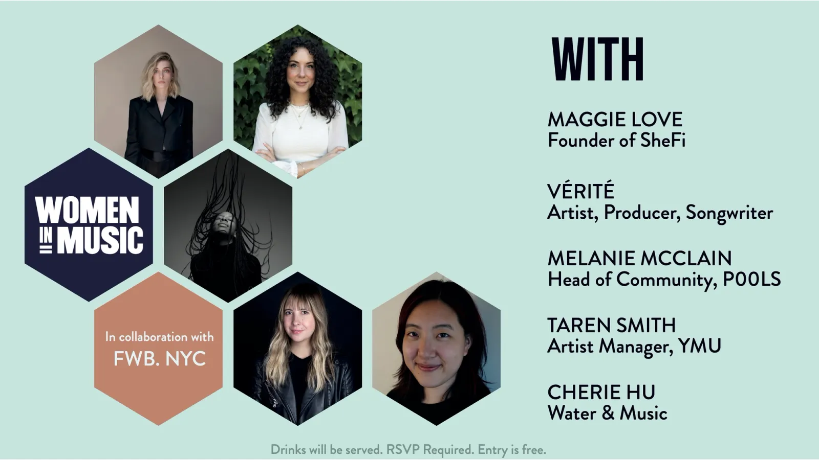 FWB.NYC x WIM: Conversations at the Intersection of Web3 & Music  event image