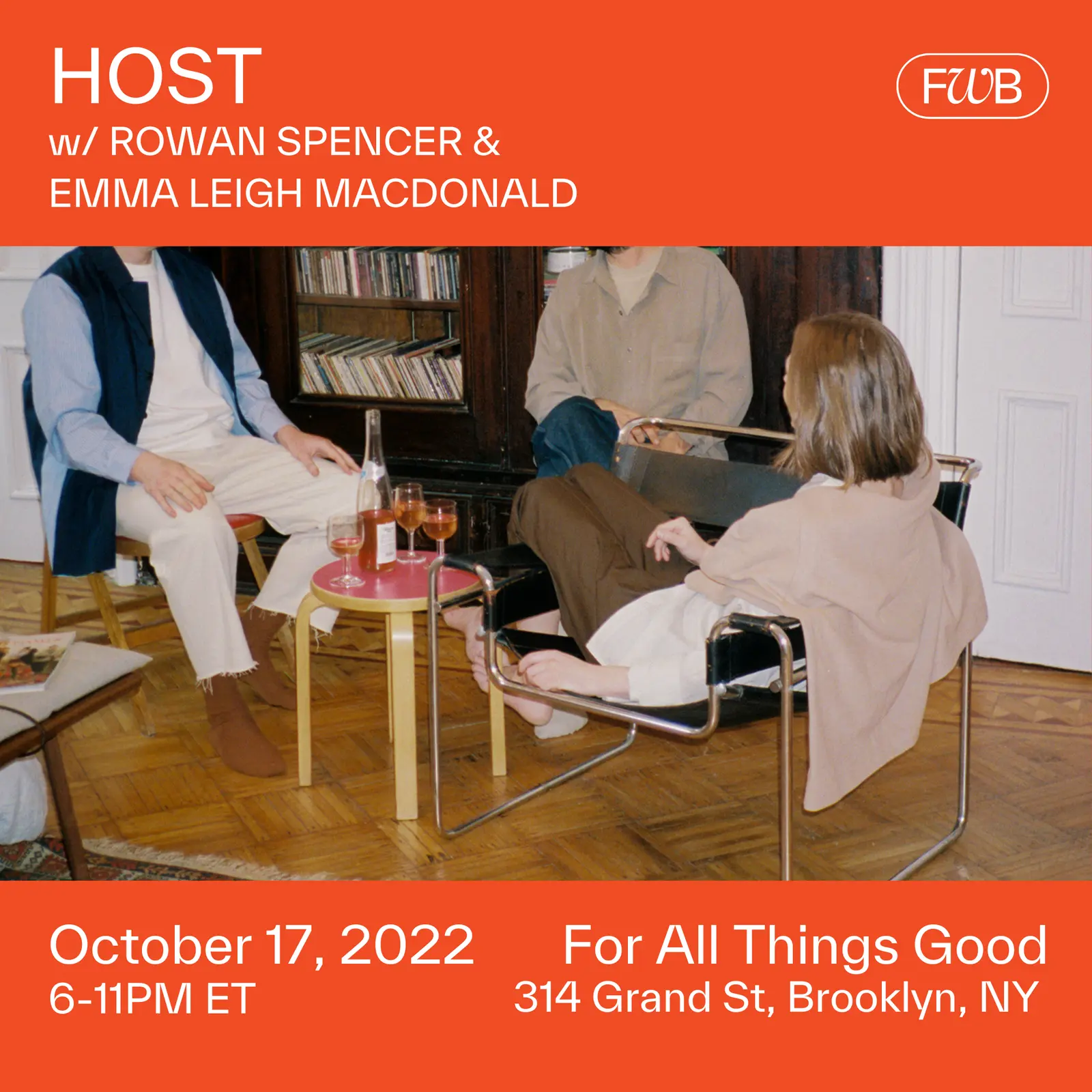 HOST w/ Rowan Spencer & Emma Leigh Macdonald event image