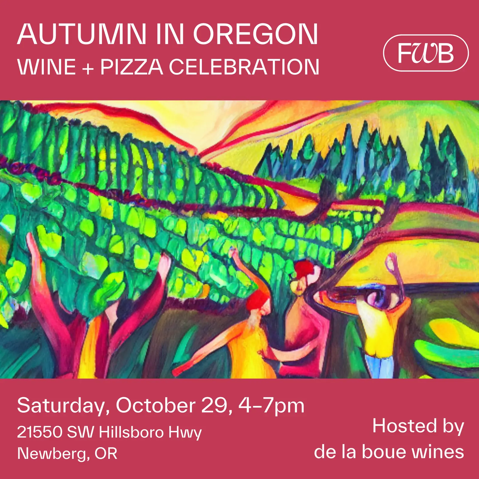 Autumn in OREGON: Wine + Pizza Celebration event image