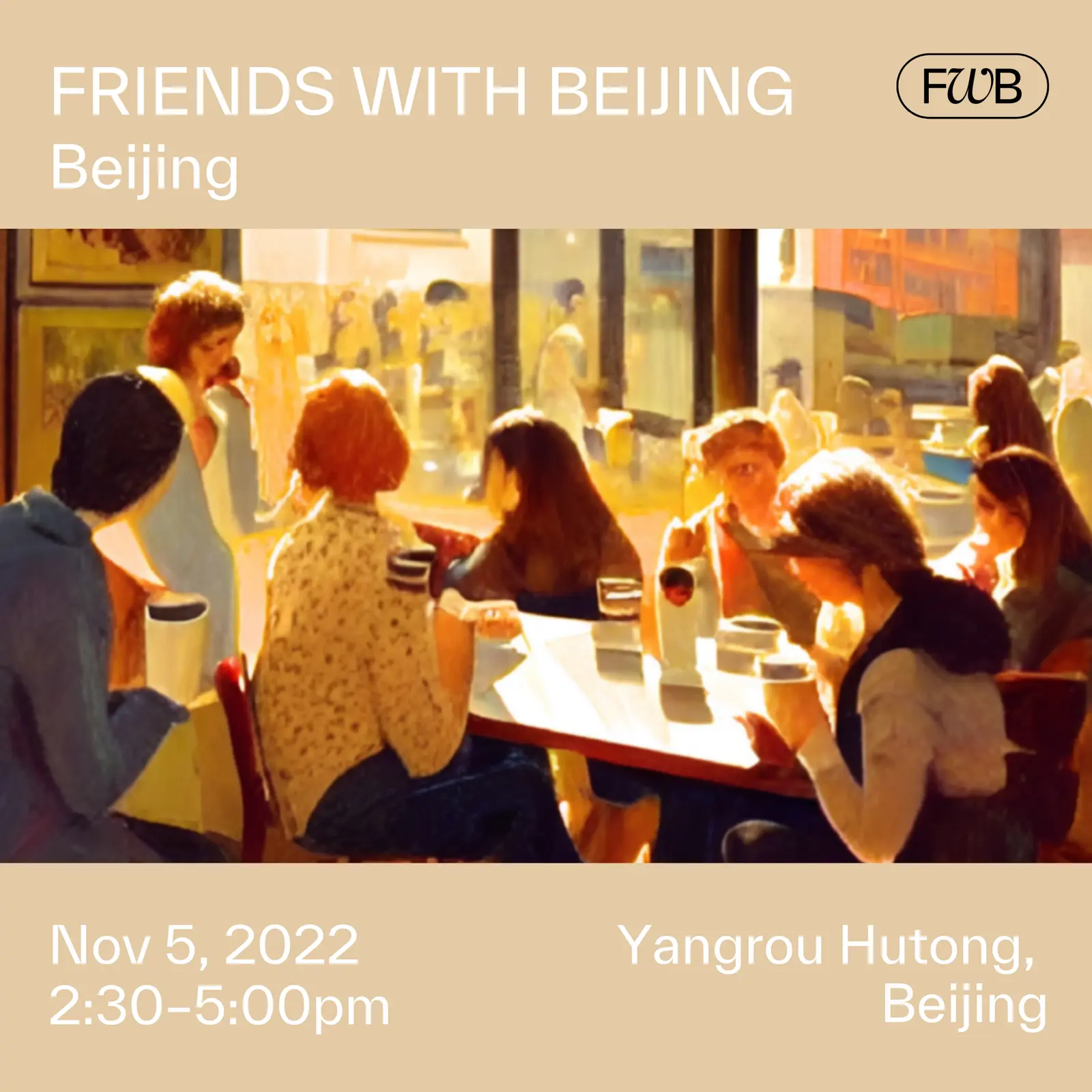 Friends with Beijing 北京 event image