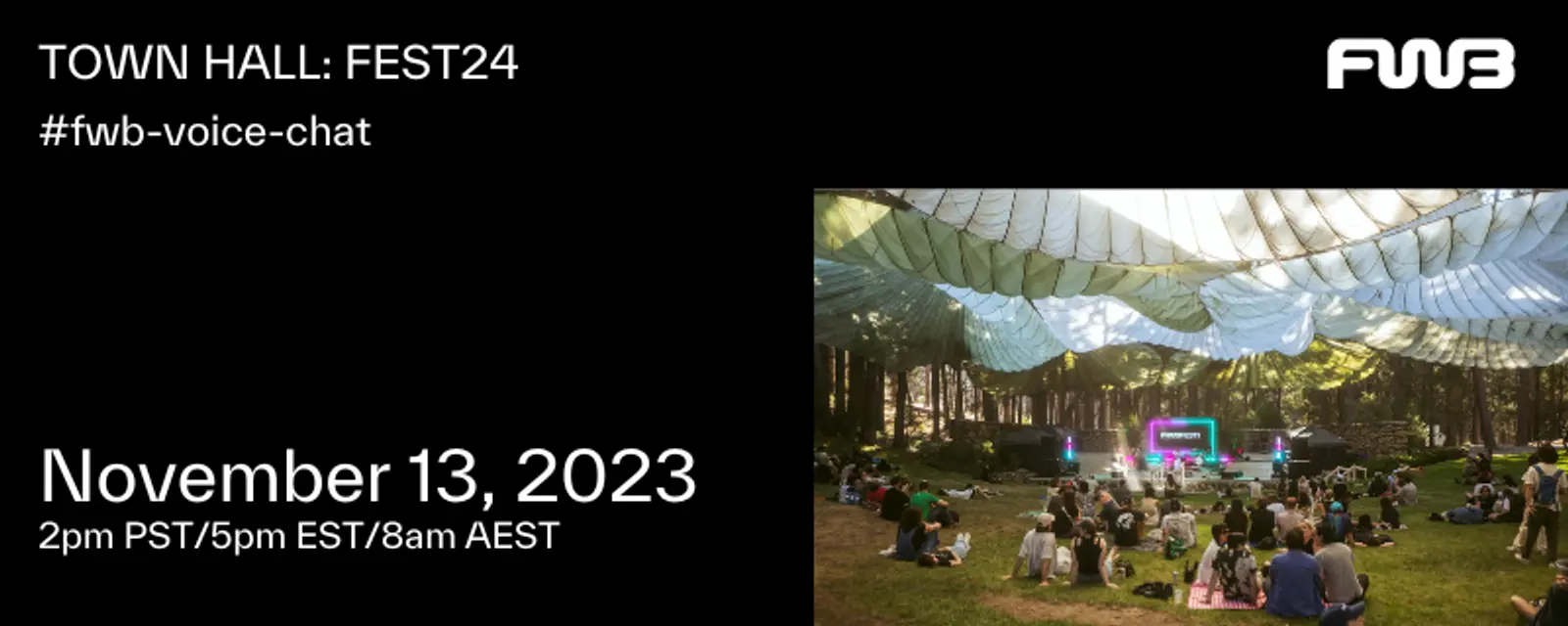 Town Hall: FWB FEST24 event image