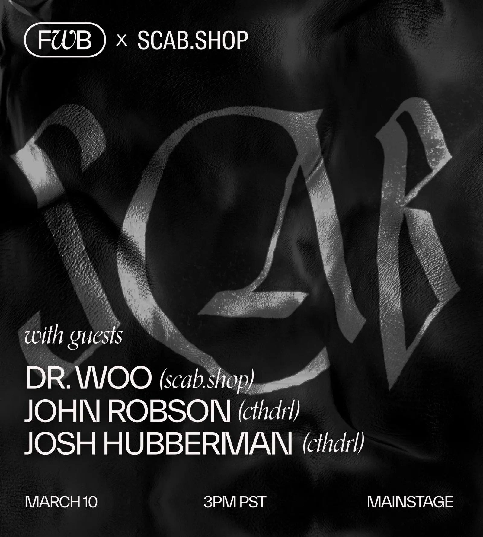 FWB x Scab Shop event image