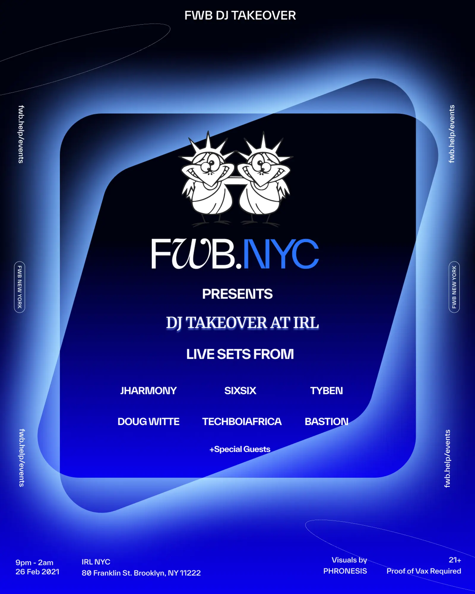 FWB.NYC DJ TAKEOVER event image