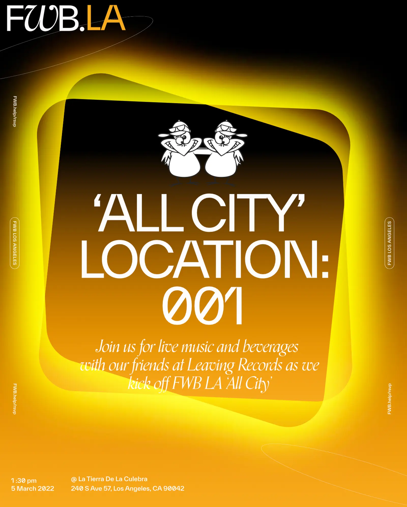FWB LA 'All City' 001 w/ Leaving Records event image