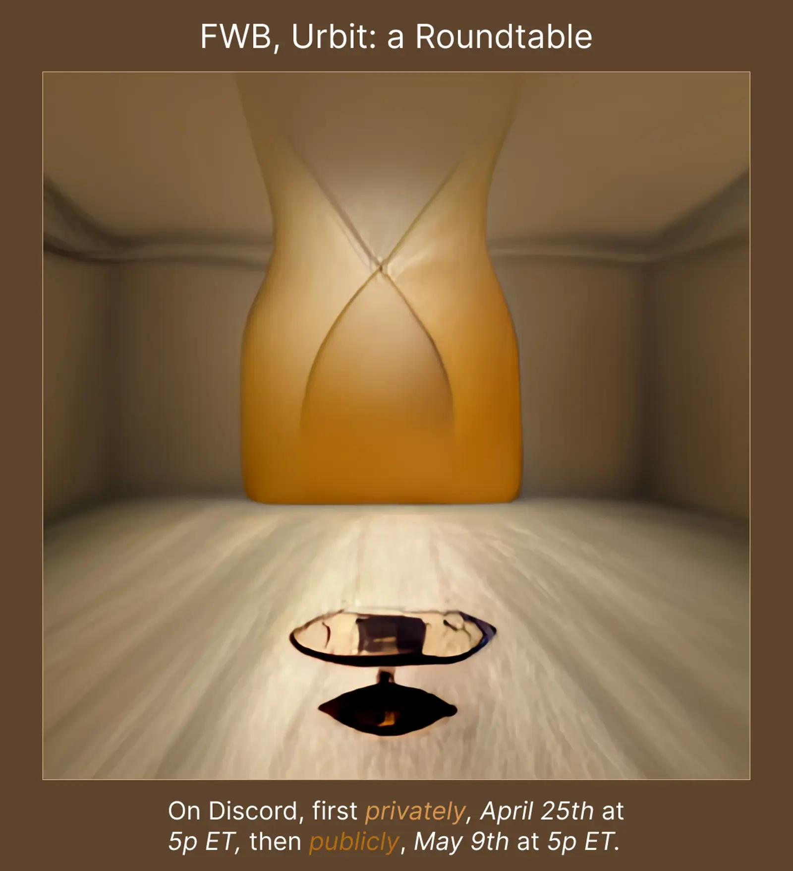 FWB, Urbit: a Roundtable event image