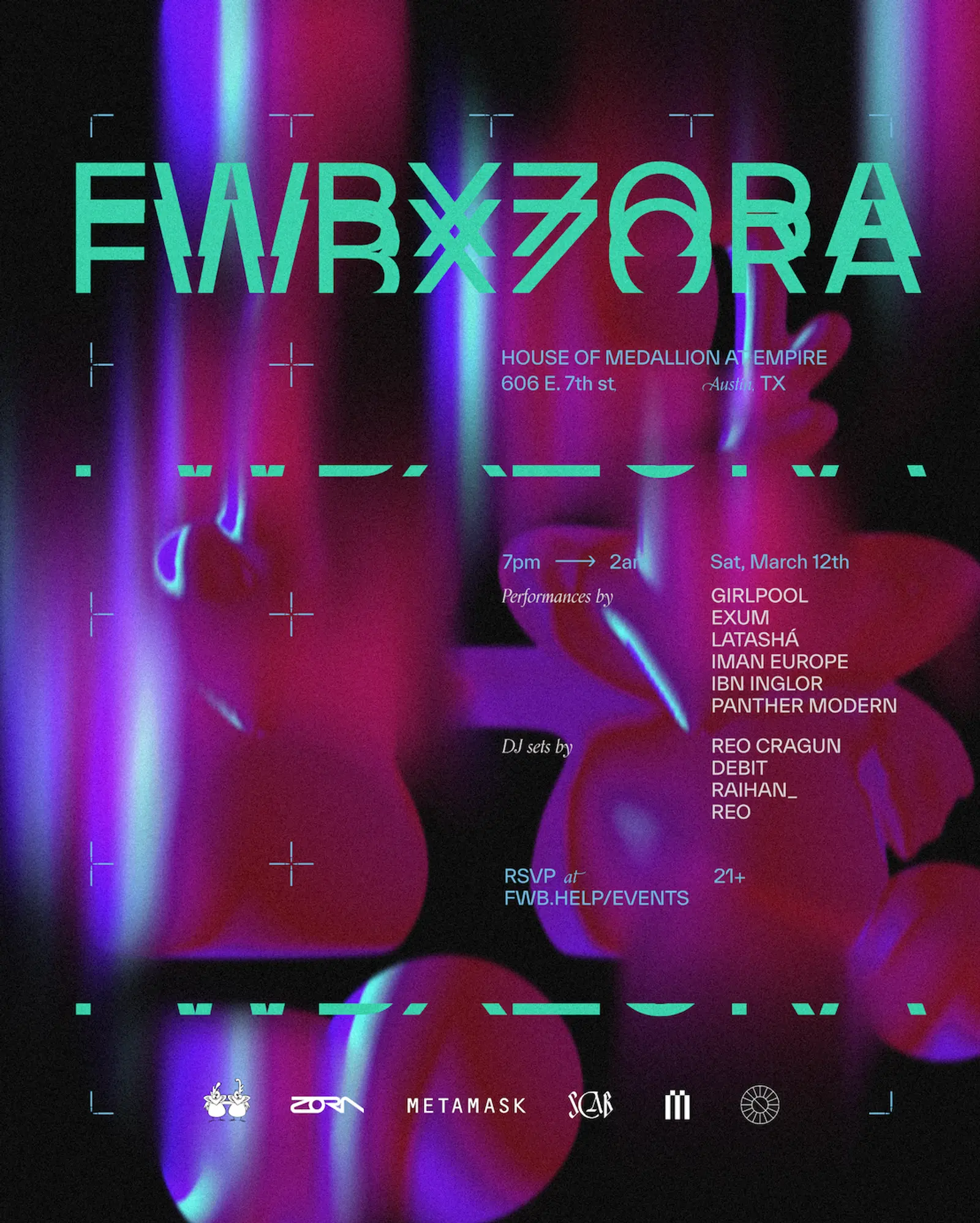 FWBXZORA AUSTIN event image