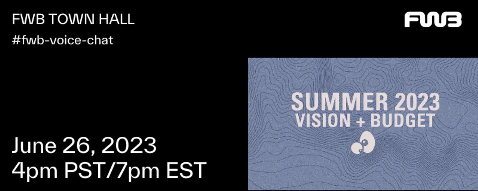 Community Call: Summer 2023 Vision & Budget event image