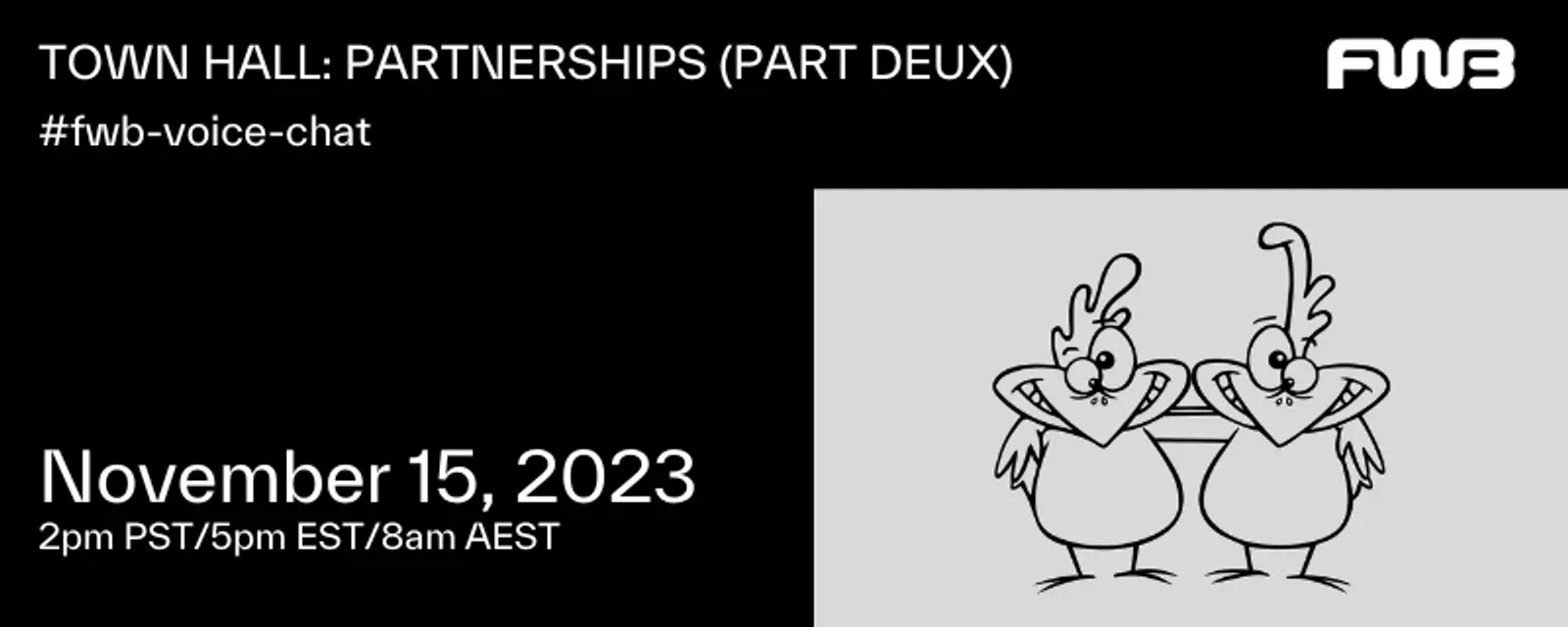 Town Hall: Partnerships (Part Deux) event image