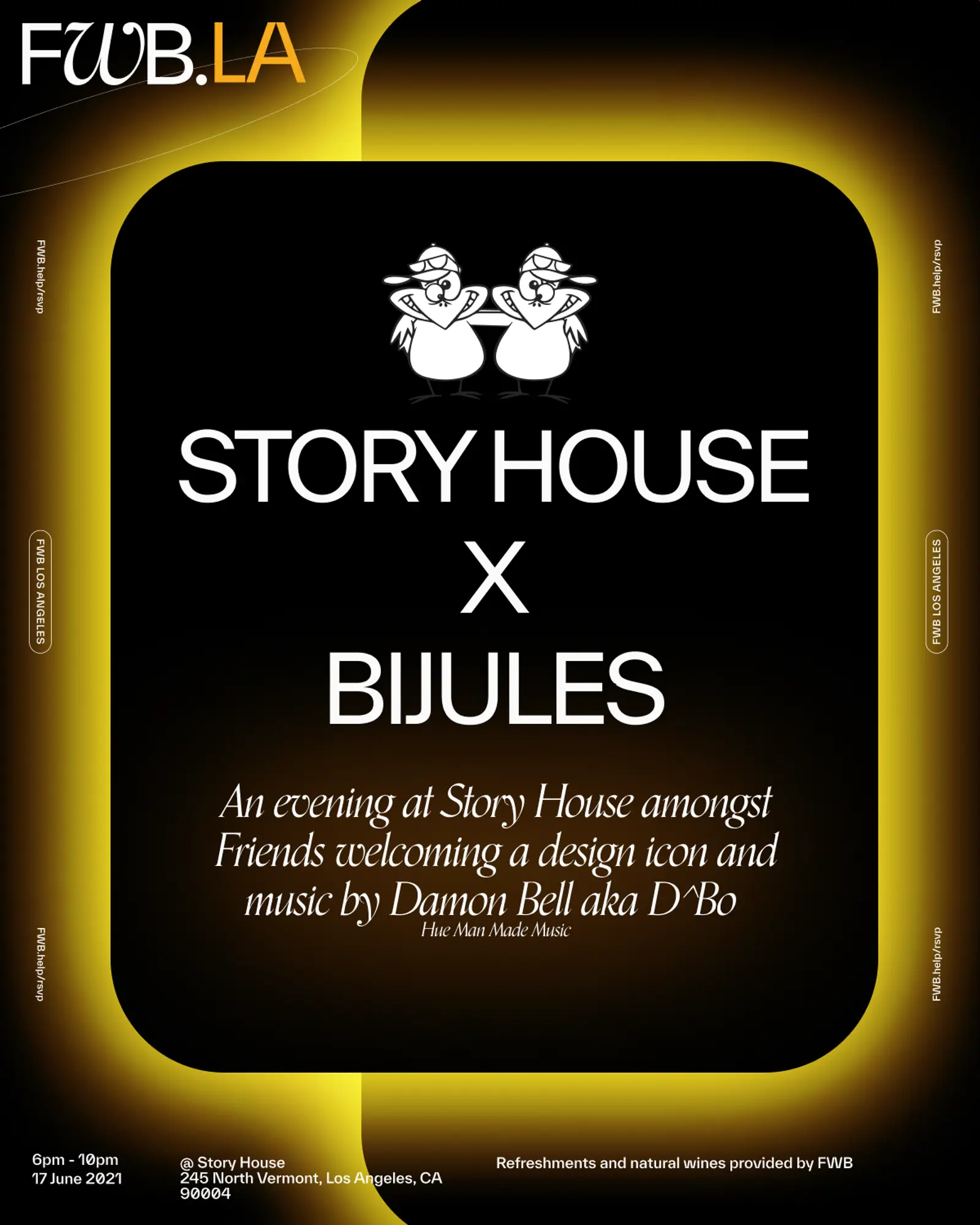 FWB LA x Story House x Bijules event image