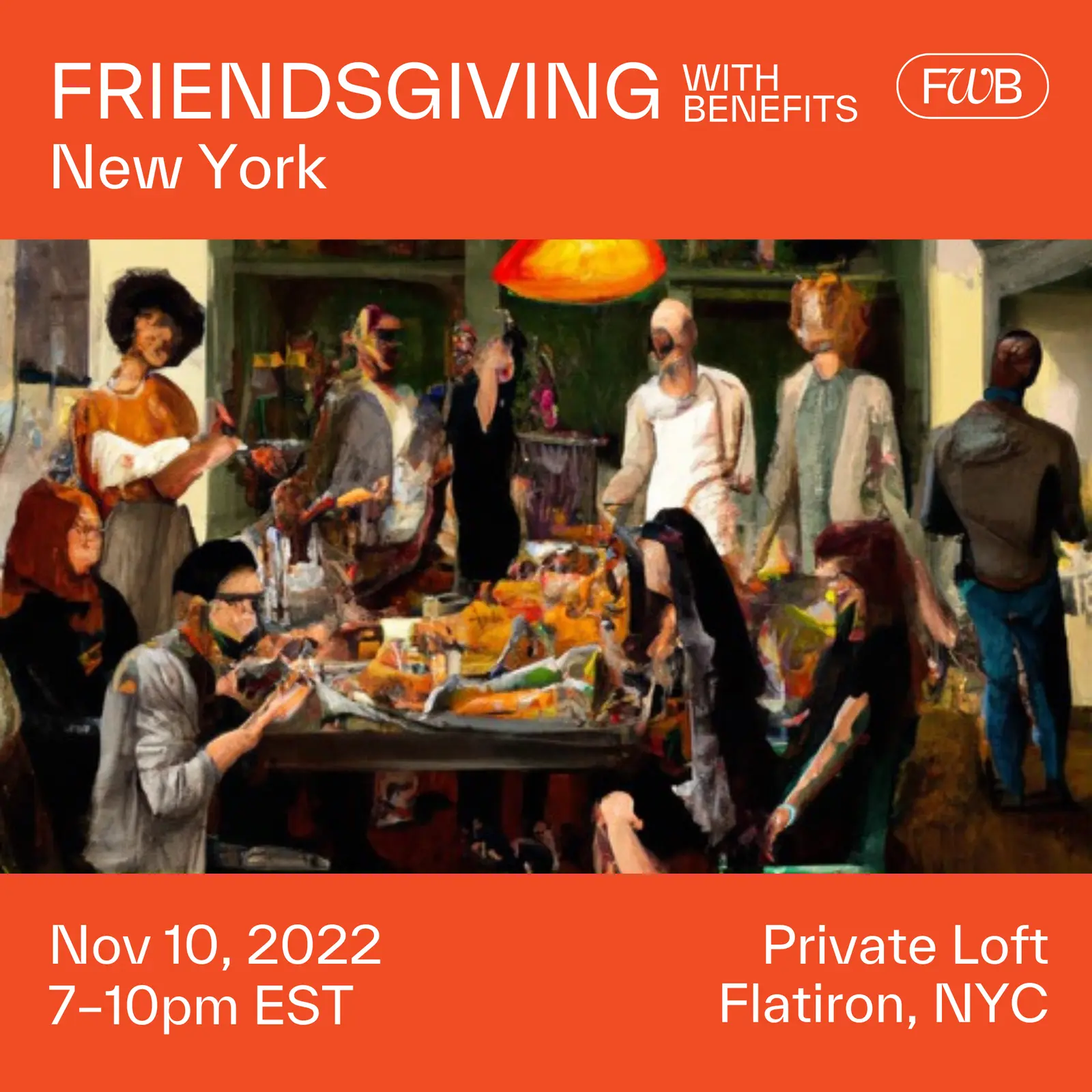 Friendsgiving With Benefits event image