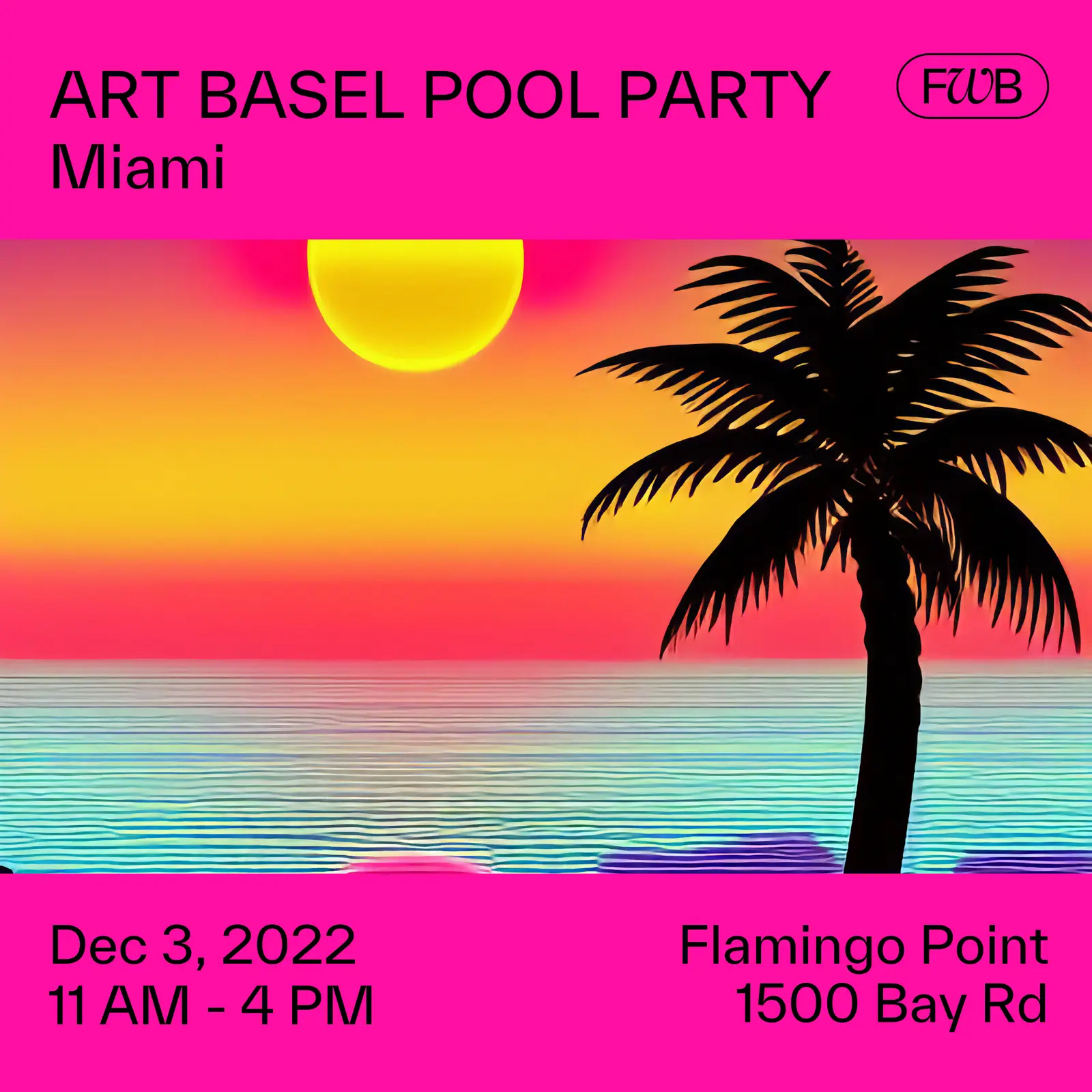 Art Basel Pool Party event image