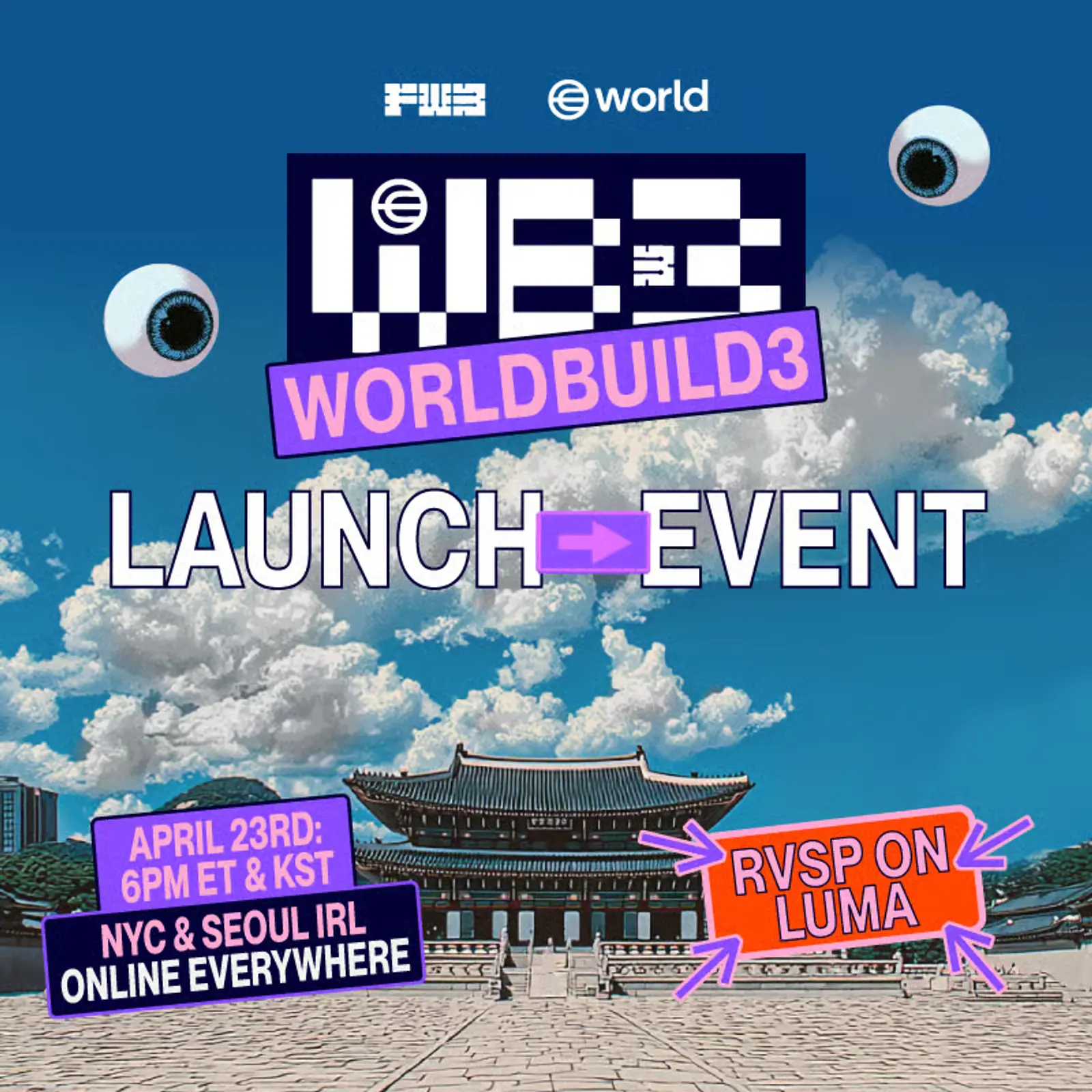 World Build 3 Launch: Seoul event image
