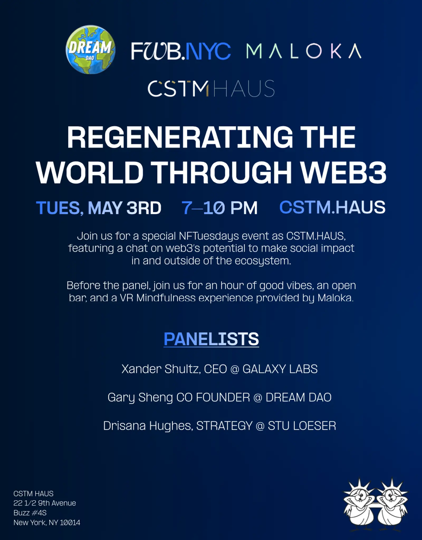 FWBNYC and DREAMDAO Regenerating the World Through Web 3 event image