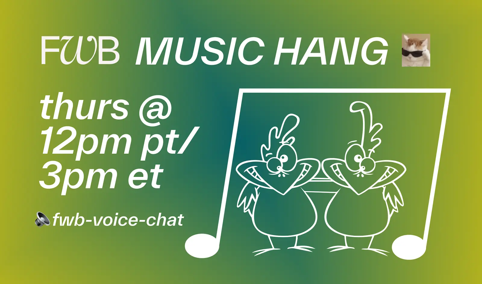 FWB Music Hang 🎵 event image