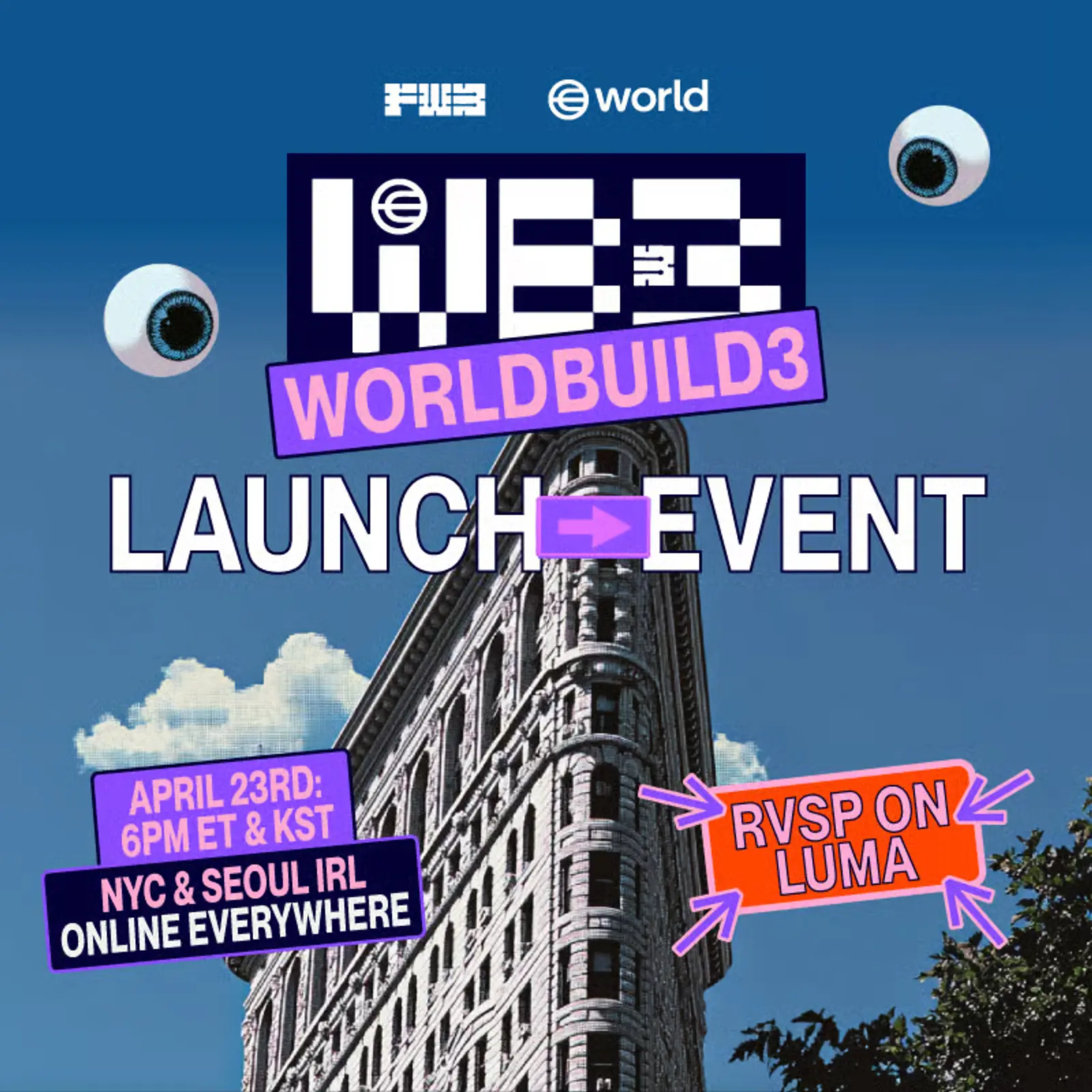 World Build 3 Launch: New York event image