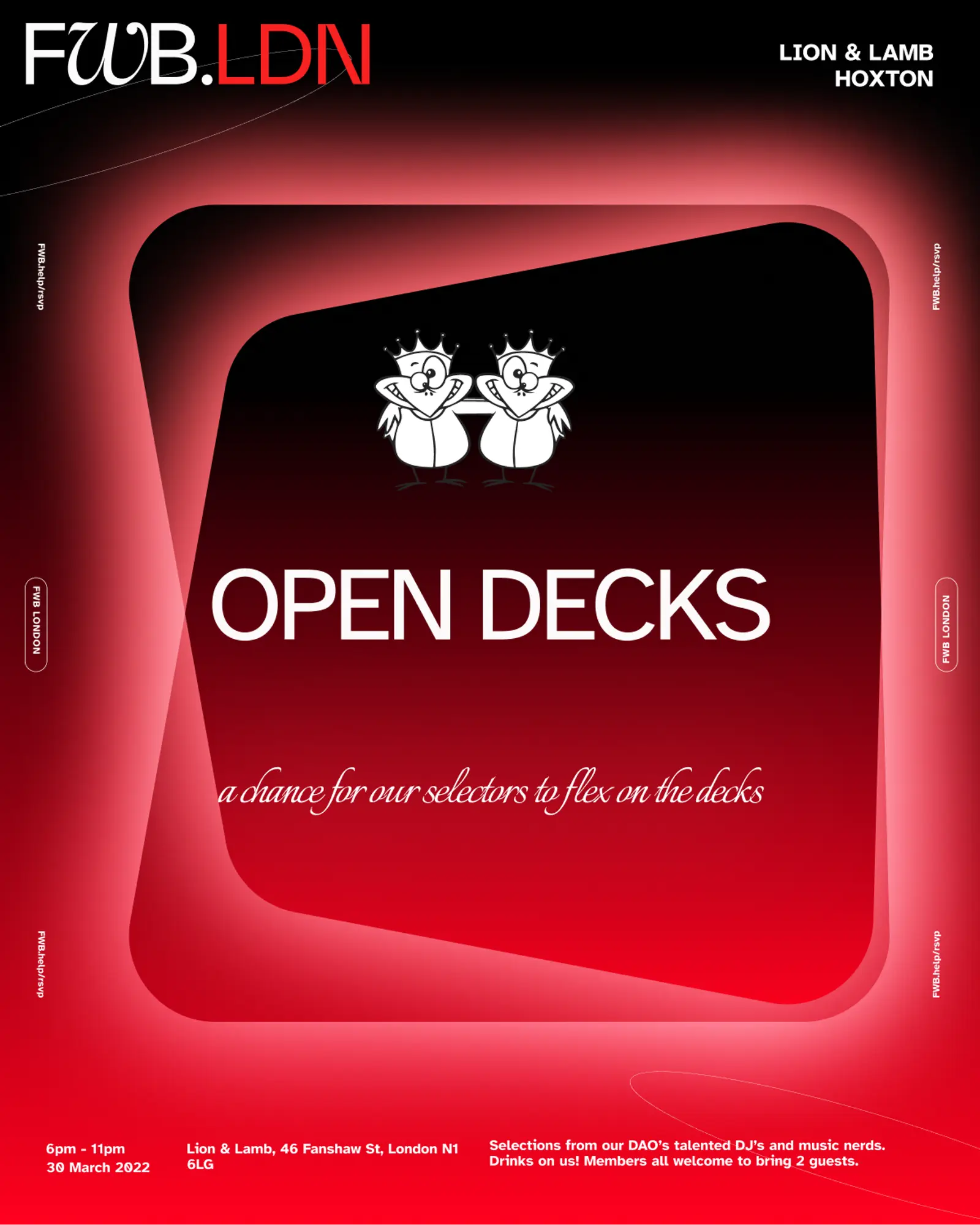 FWB.LDN "OPEN DECKS" event image