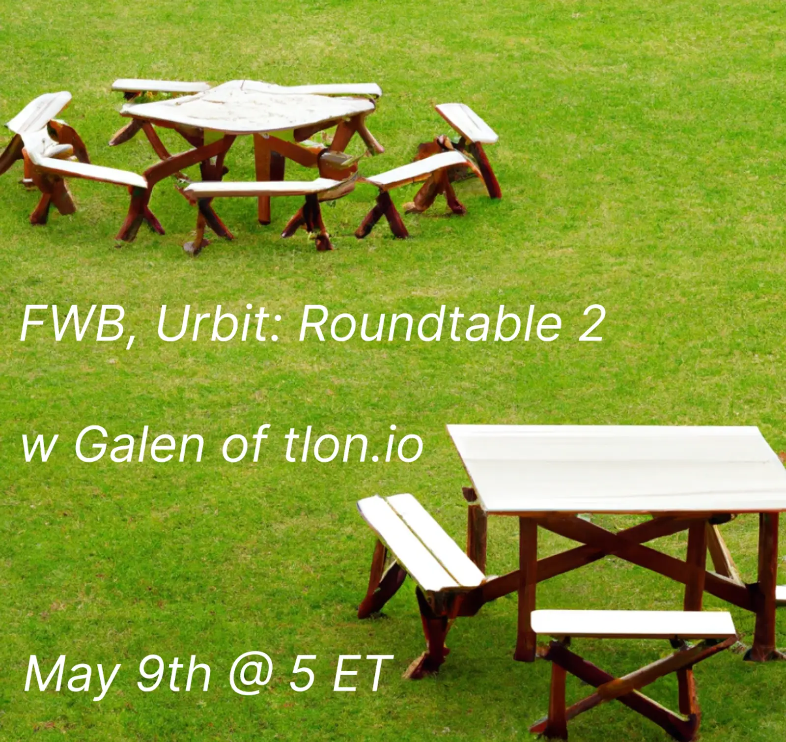FWB, Urbit: Roundable 2 event image