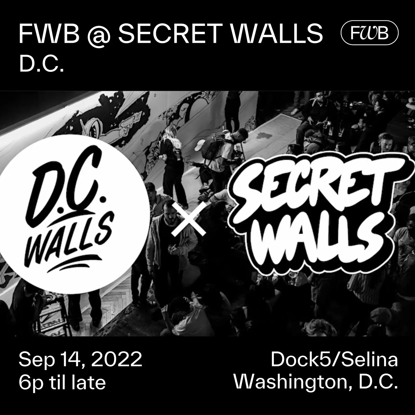 FWB @ Secret Walls event image