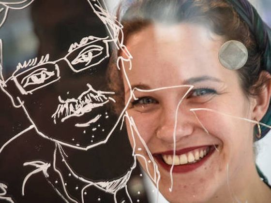 portrait of artist from article