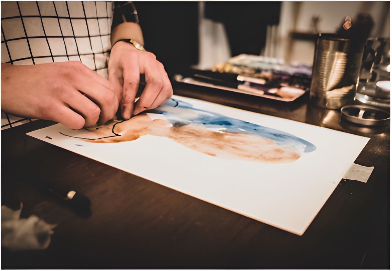 Blind Drawing