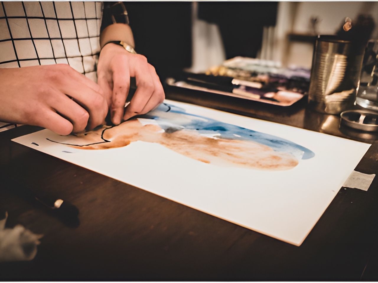 Blind Drawing