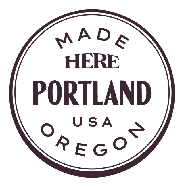 Made HERE, Portland, USA — Dark Plum