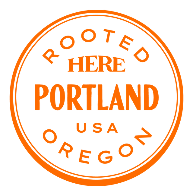 Rooted HERE, Portland, USA — Bright Orange