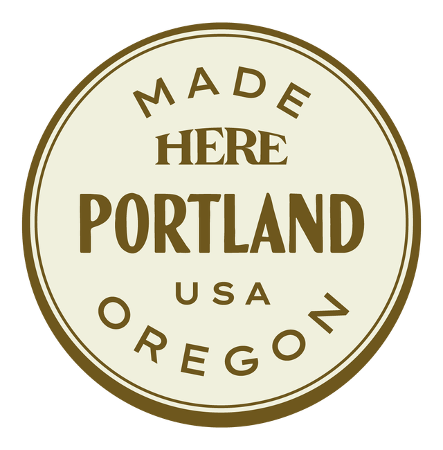 Made HERE, Portland, USA — Premium Gold & Cream