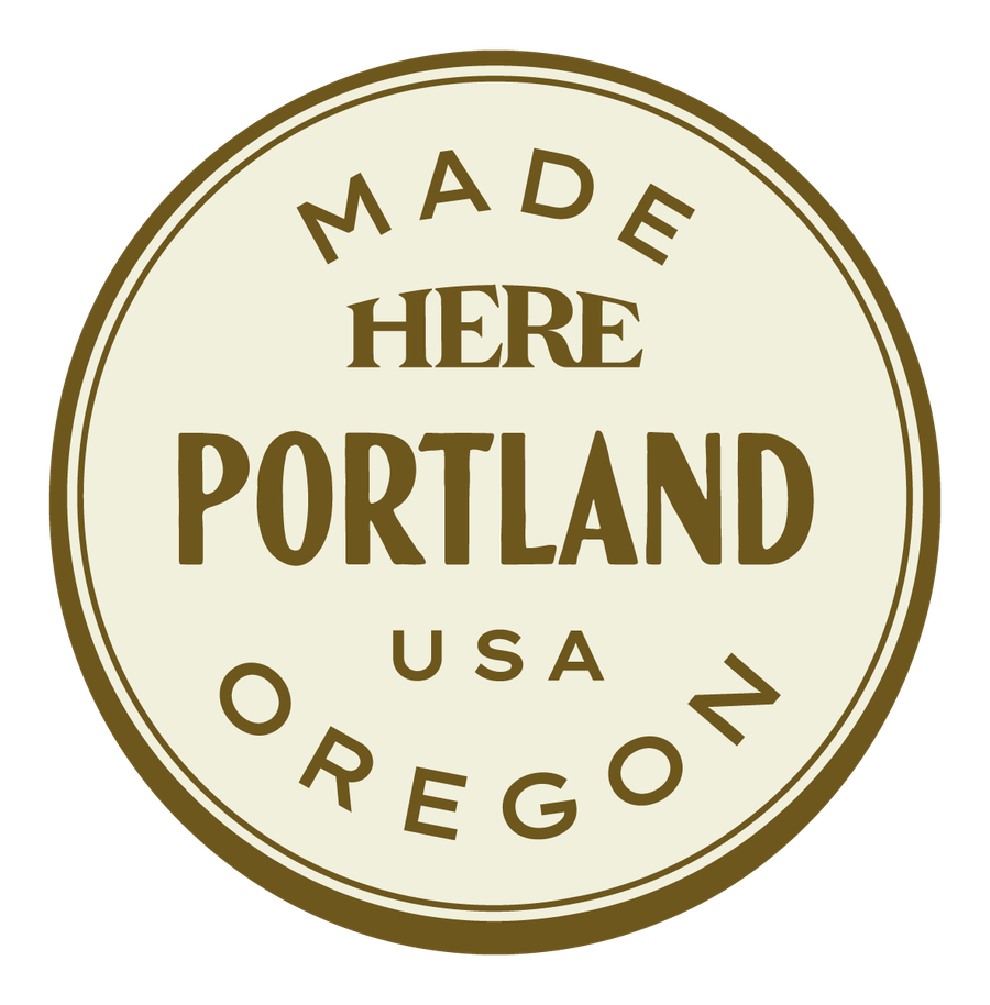 Made HERE, Portland, USA — Premium Gold & Cream
