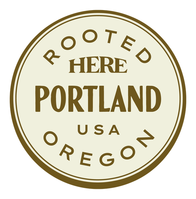 Rooted HERE, Portland, USA — Premium Gold & Cream