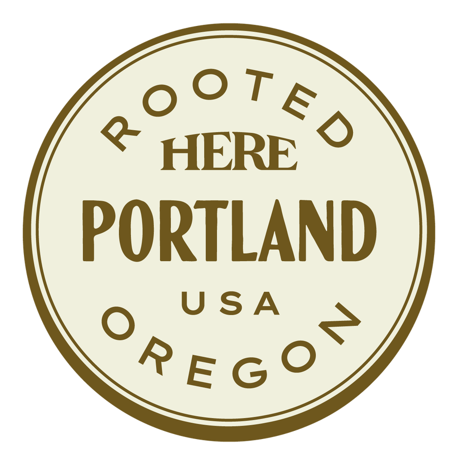 Rooted HERE, Portland, USA — Premium Gold & Cream