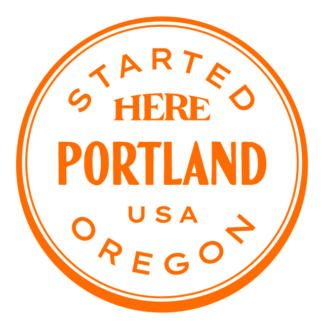 Started HERE, Portland, USA — Bright Orange