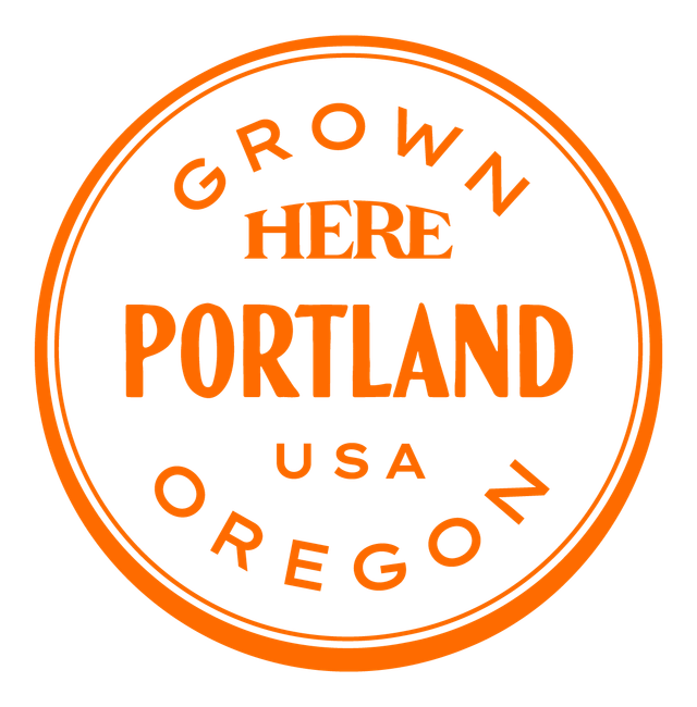 Grown HERE, Portland, USA — Bright Orange