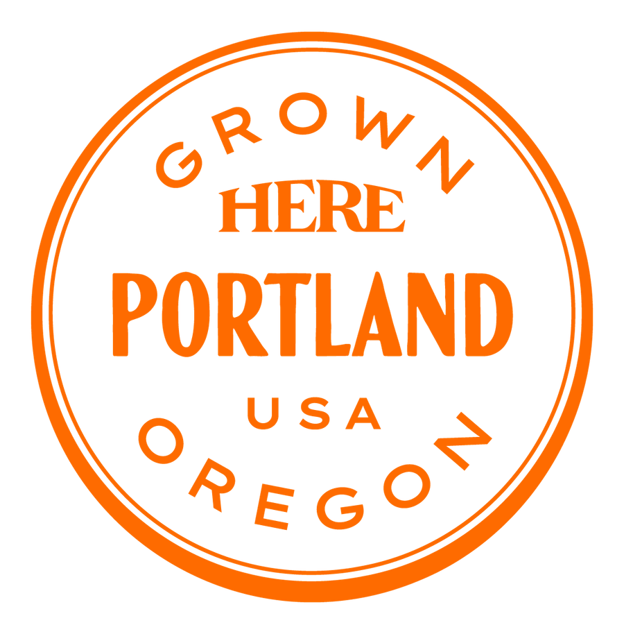 Grown HERE, Portland, USA — Bright Orange