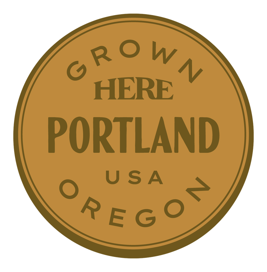 Grown HERE, Portland, USA — Premium Gold & Bright Gold