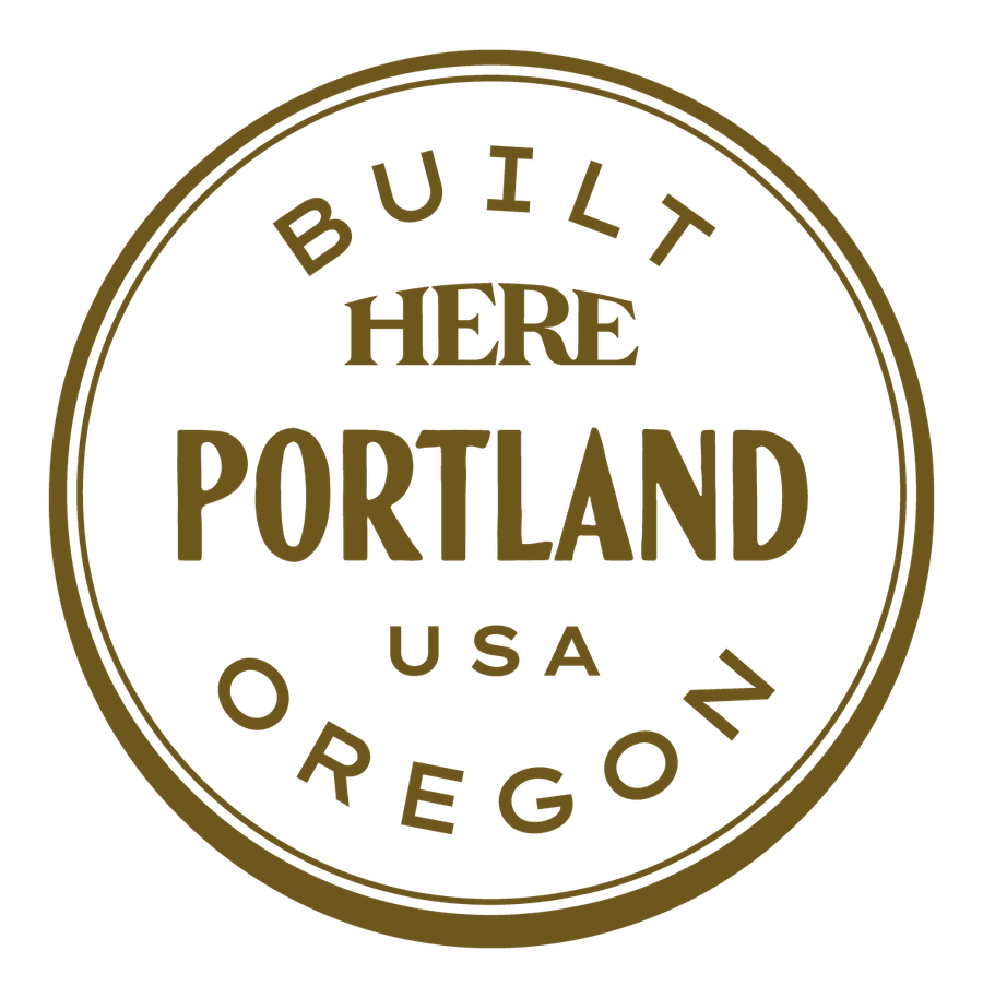 Built HERE, Portland, USA — Premium Gold