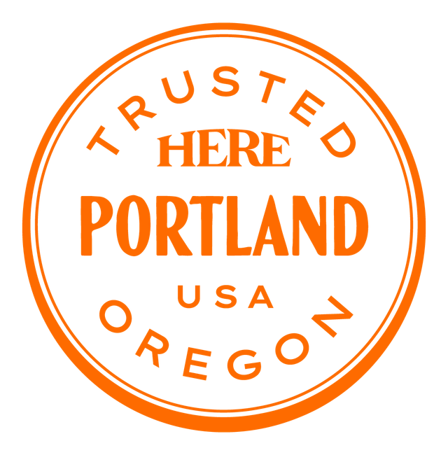 Trusted HERE, Portland, USA — Bright Orange