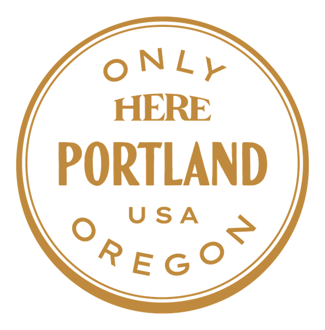 Only HERE, Portland, USA — Bright Gold