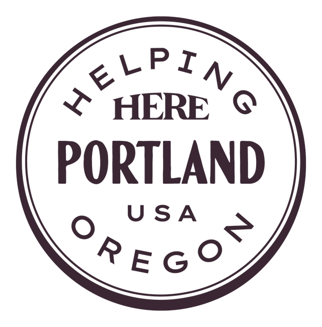 Helping HERE, Portland USA — Dark Plum