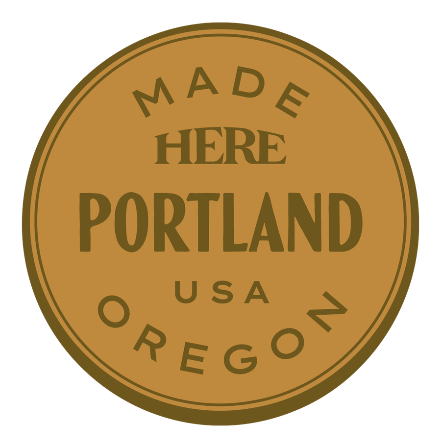 Made HERE, Portland, USA — Premium Gold & Bright Gold