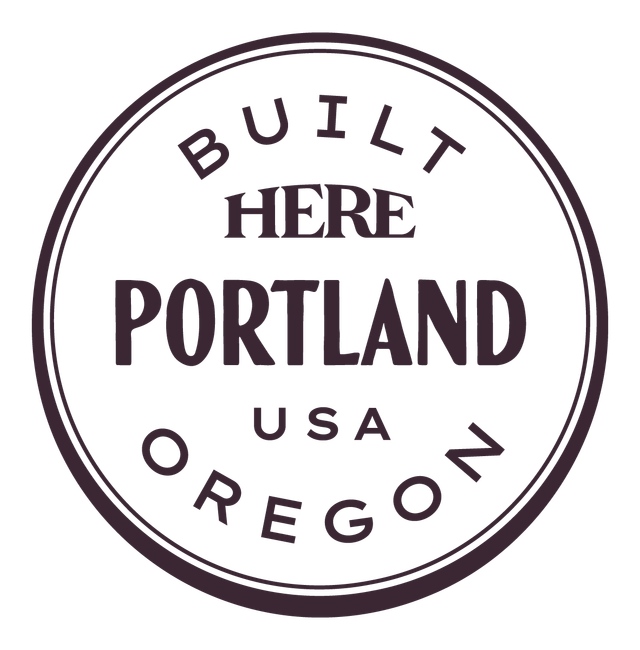 Built HERE, Portland, USA — Dark Plum