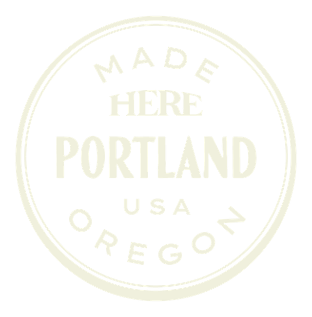 Made HERE, Portland, USA — Cream
