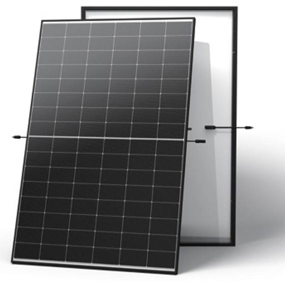 Trina Vertex S+ solar panel with black anodised frame