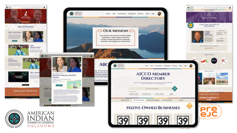 The American Indian Chamber of Commerce of Oklahoma (AICCO) Website & Directory