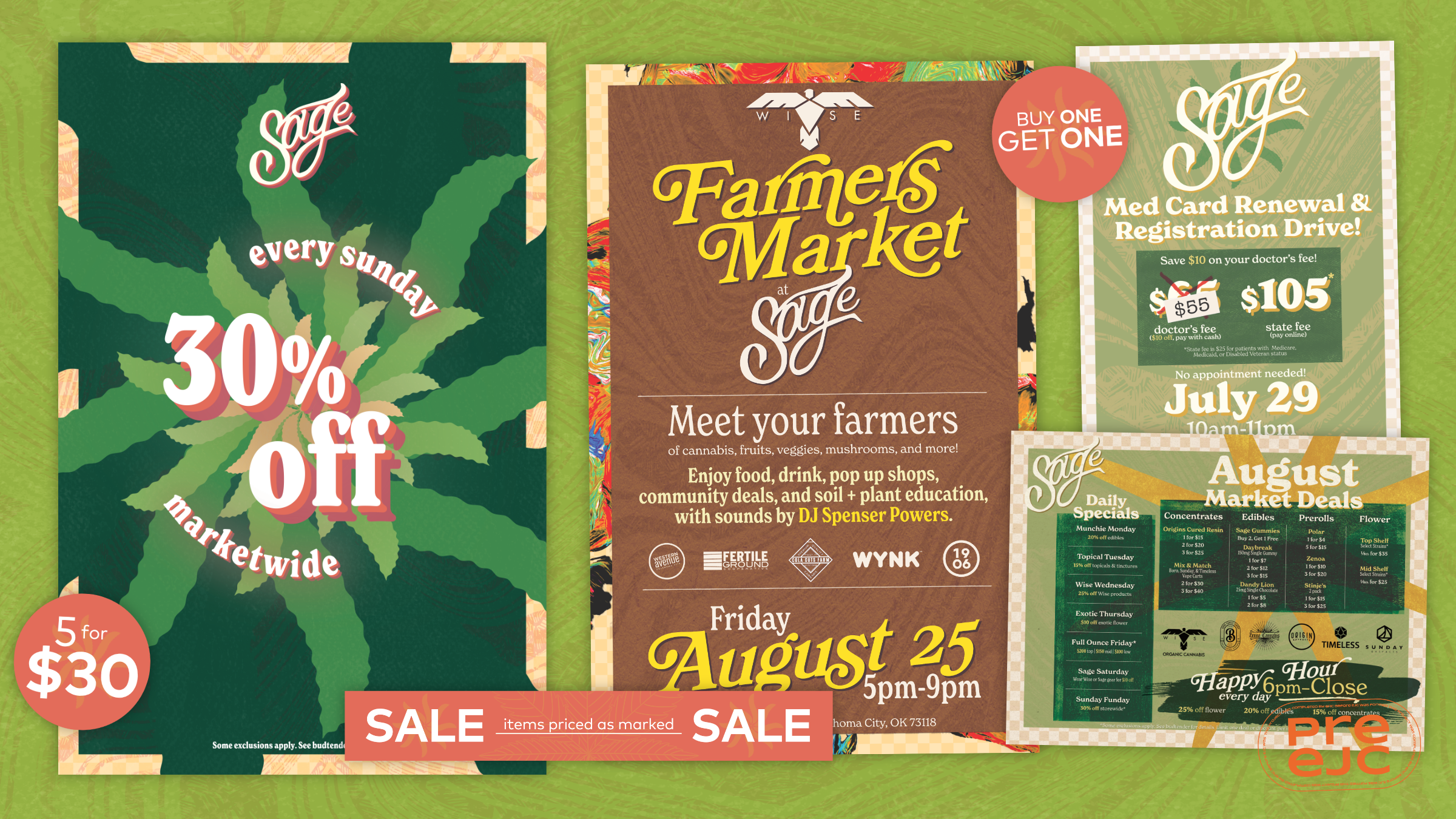 Sage Wellness Print Items