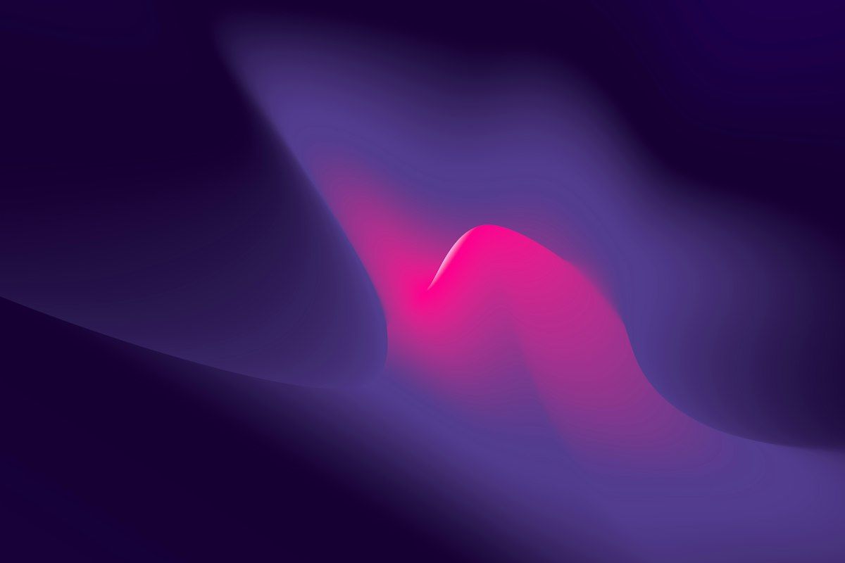Abstract purple and pink glow on a dark background