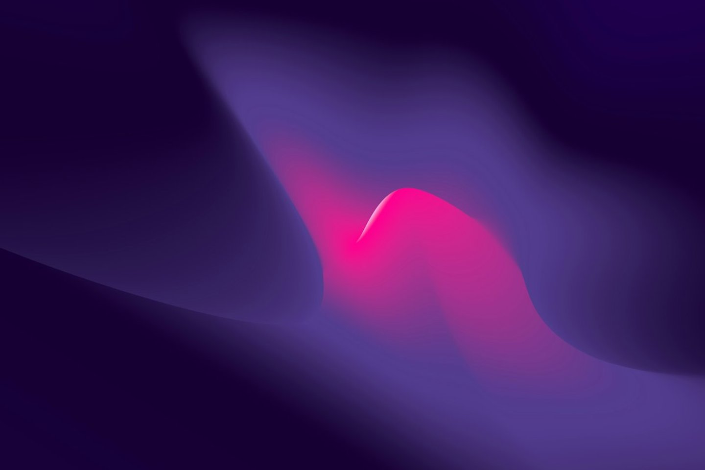 Abstract purple and pink glow on a dark background