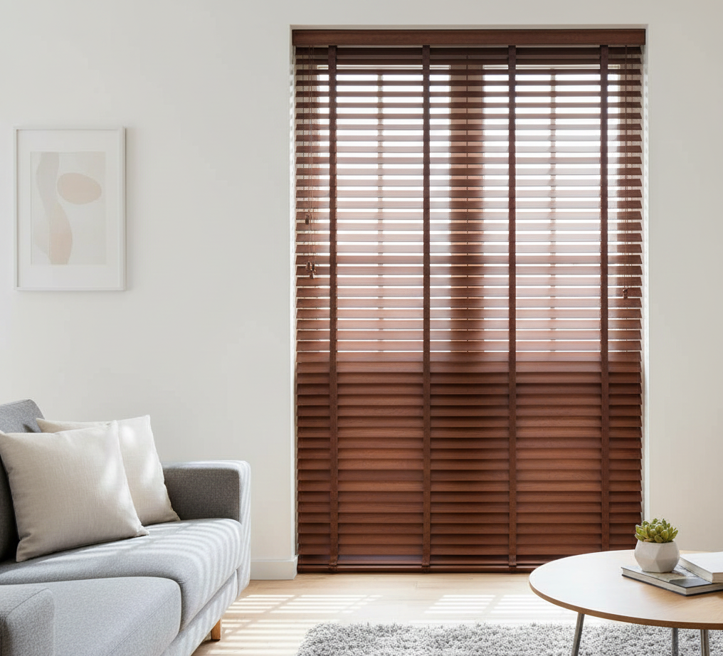 Espresso Brown Wooden Venetian Blind