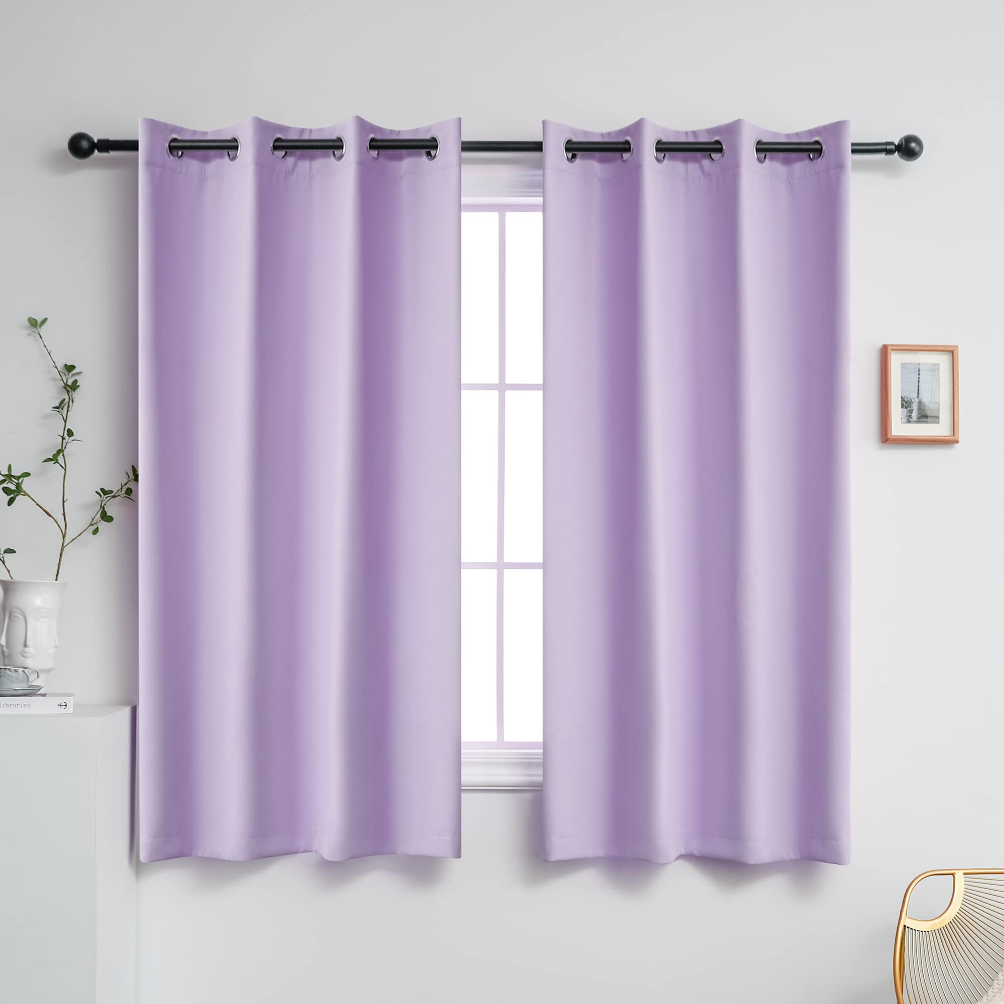 Soft Lavender Blackout Curtain